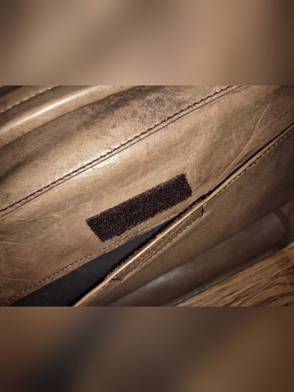 Heritage Leather Briefcase-Computer Bag/Portfolio 16”x12” Vintage Brown - Picture 10 of 14